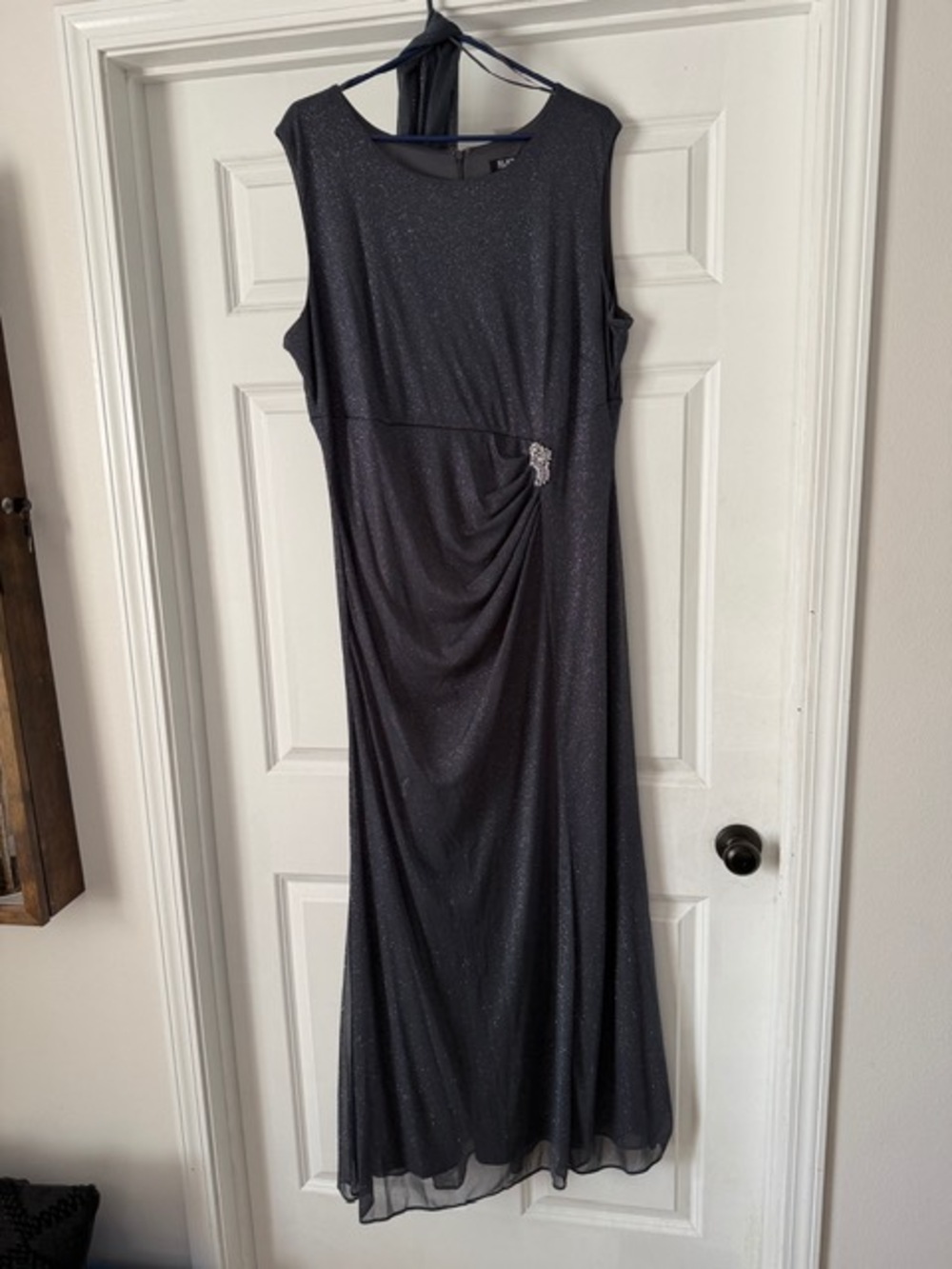 Sparkling Silver Gown